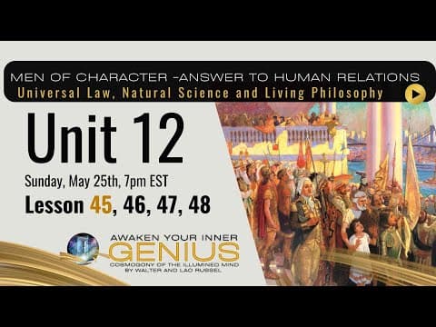 Unit 12: Love and Character