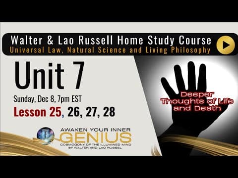 Unit 7: Life Death Cycles