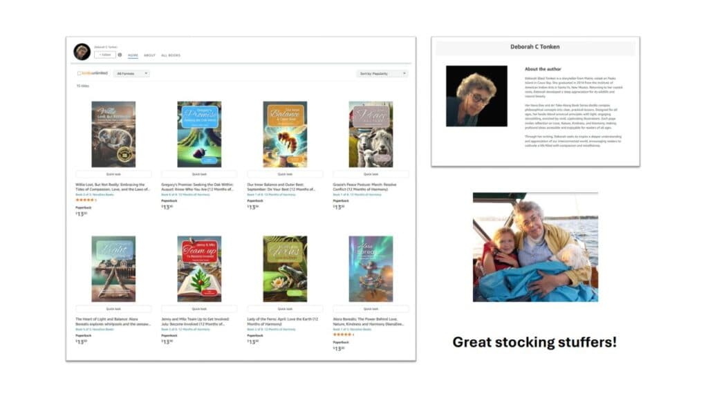 Deborah Tonken - Nana Dee and Ari Books