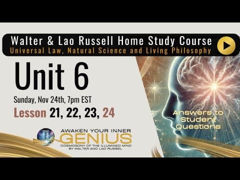 Unit 6: Balance and Polarity